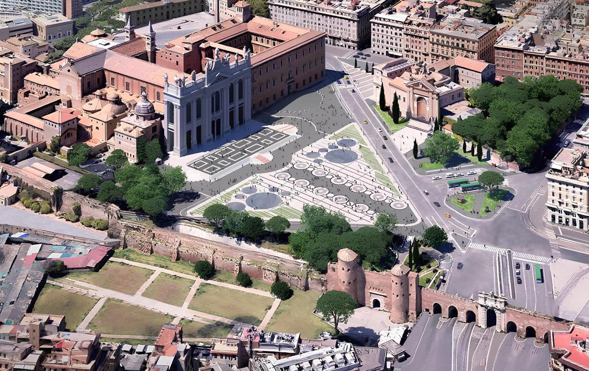 Appartamento Ponte Lungo Rome Bagian luar foto